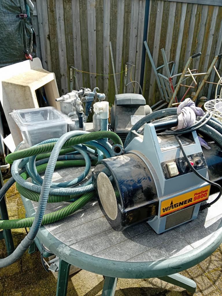 Te koop spuit schilder materiaal, Ophalen of Verzenden