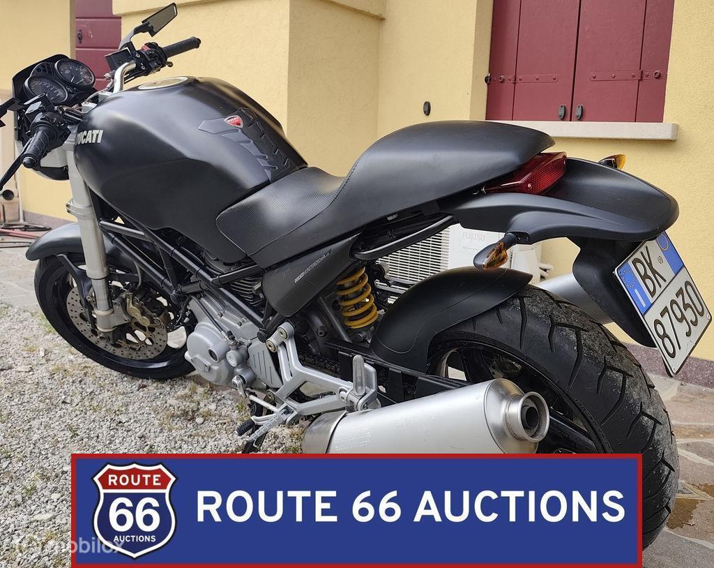 Ducati Monster 620 Dark | 2003 | Route 66 Auctions, Auto's, Overige Auto's, Gebruikt, Overige carrosserieën, Zwart, Bedrijf