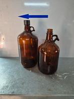 Apothekers flessen bruin, Antiek en Kunst, Curiosa en Brocante, Ophalen of Verzenden