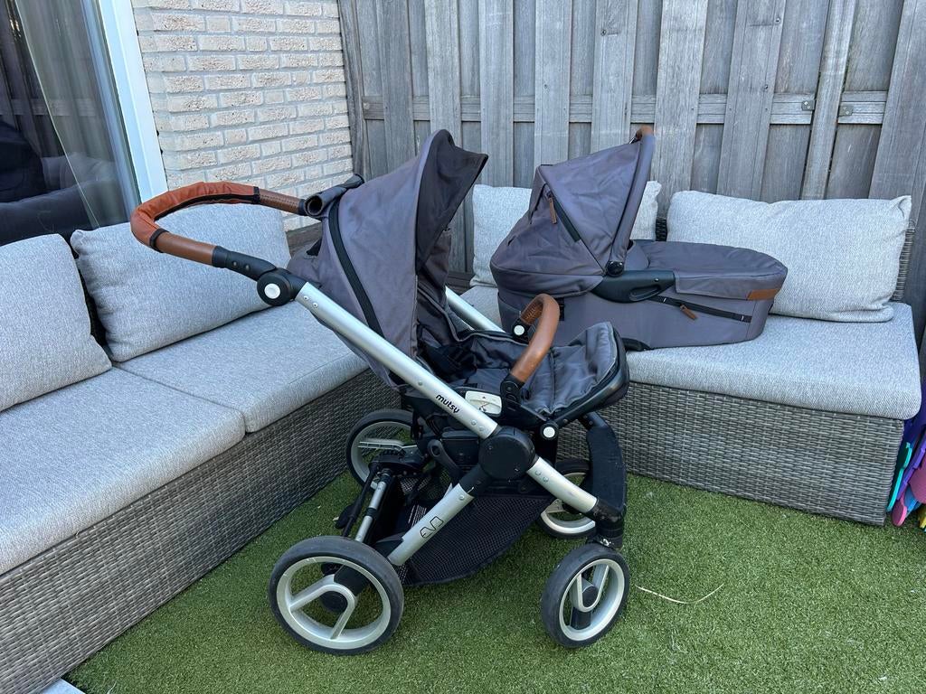 Mutsy kinderwagen met wieg, Ophalen, Gebruikt, Combiwagen, Met reiswieg