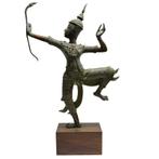 Antiek bronzen Rama beeld uit Thailand – LOT 464, Ophalen of Verzenden, Gebruikt