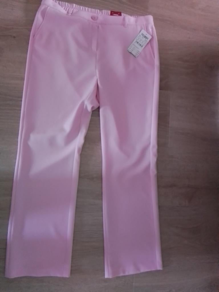 Nieuwe Frank Walder broek Anna maat 44 rose, Kleding | Dames, Broeken en Pantalons, Nieuw, Maat 42/44 (L), Roze, Lang, Ophalen of Verzenden