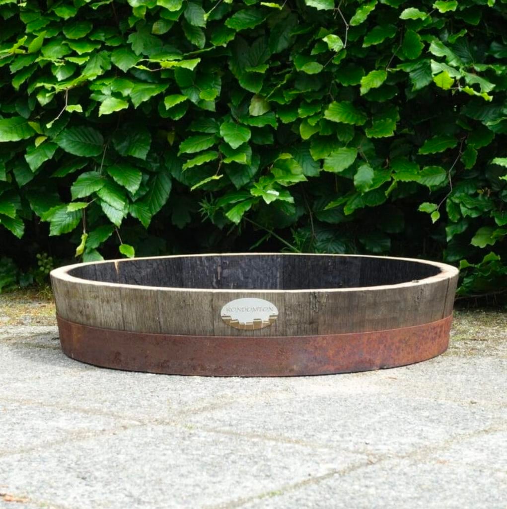 Vogel pluimvee drinkbak gemaakt van wijnvaten!, Ophalen, Hout, Vogelkooi