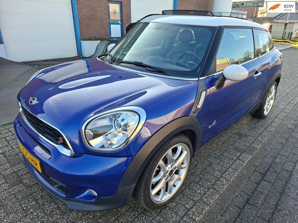 Mini Mini Paceman 1.6 Cooper S ALL4 Chili super staat full o, Auto's, Mini, 15 km/l, Gebruikt, 4 cilinders, Leder