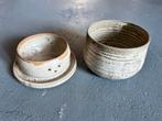 vintage Franse botervloot keramiek beurrier pot beurre retro, Ophalen of Verzenden, Huis en Inrichting