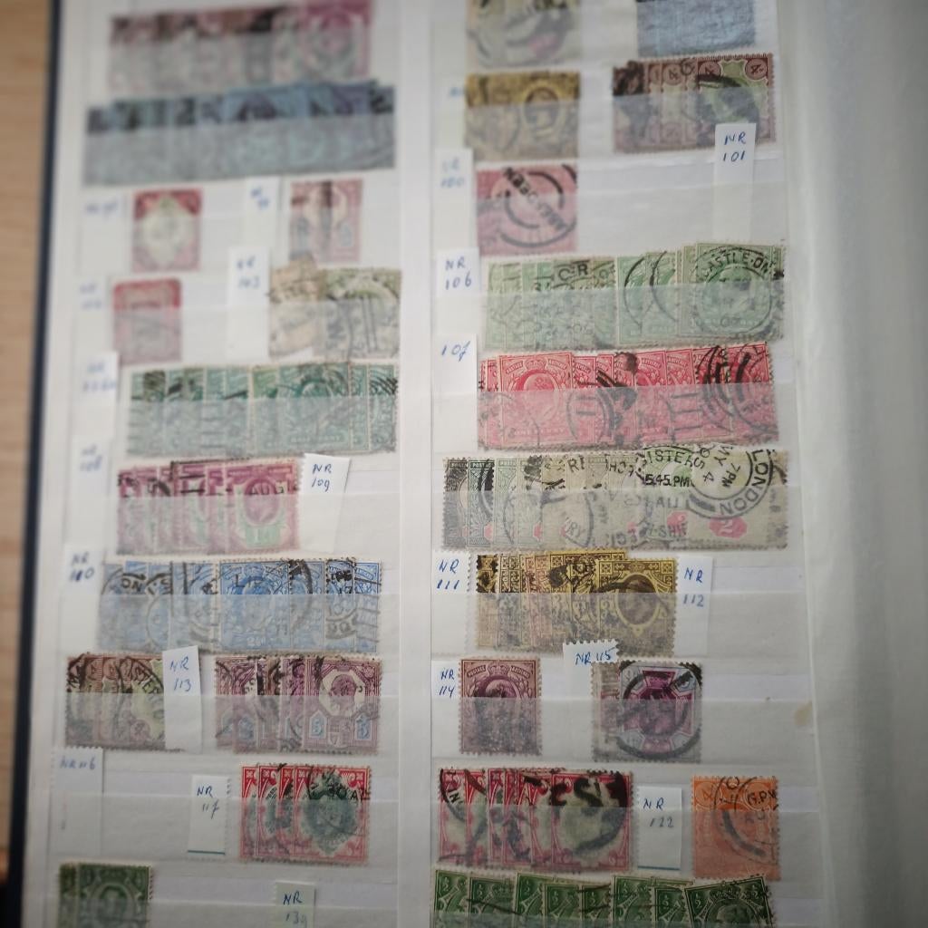 verzameling engeland, Postzegels en Munten, Postzegels | Volle albums en Verzamelingen, Ophalen of Verzenden, Buitenland