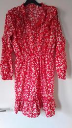 Mooi jurkje met roezels maat 164, Kinderen en Baby's, Kinderkleding | Maat 164, Ophalen of Verzenden, Zo goed als nieuw, Meisje