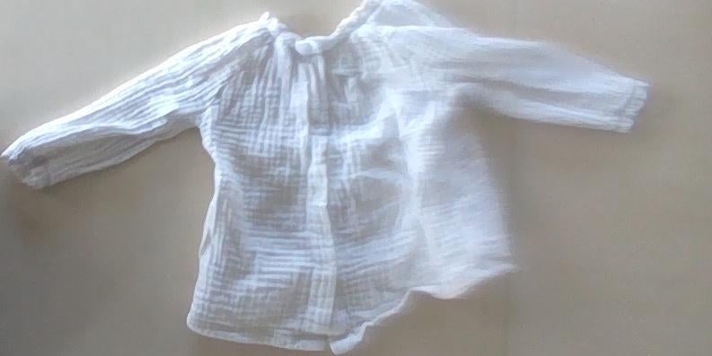 blouse baby, Ophalen, Wit, Maat 34 (XS) of kleiner, Gedragen