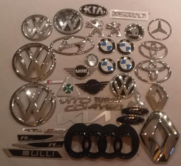 Partij Auto Emblemen/Logo's, Auto-onderdelen, Overige Auto-onderdelen, Alfa Romeo, Amerikaanse onderdelen, Audi, BMW, Citroën