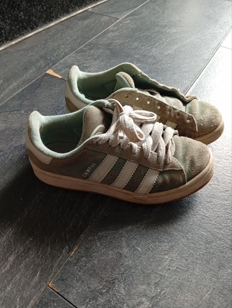 adidas gazelle silver green womens adidas Originals Campus 00s - Dames