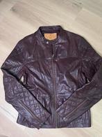 Goosecraft leerjas Bordeaux, Kleding | Dames, Jassen | Winter, Verzenden, Gedragen, Maat 38/40 (M), Rood