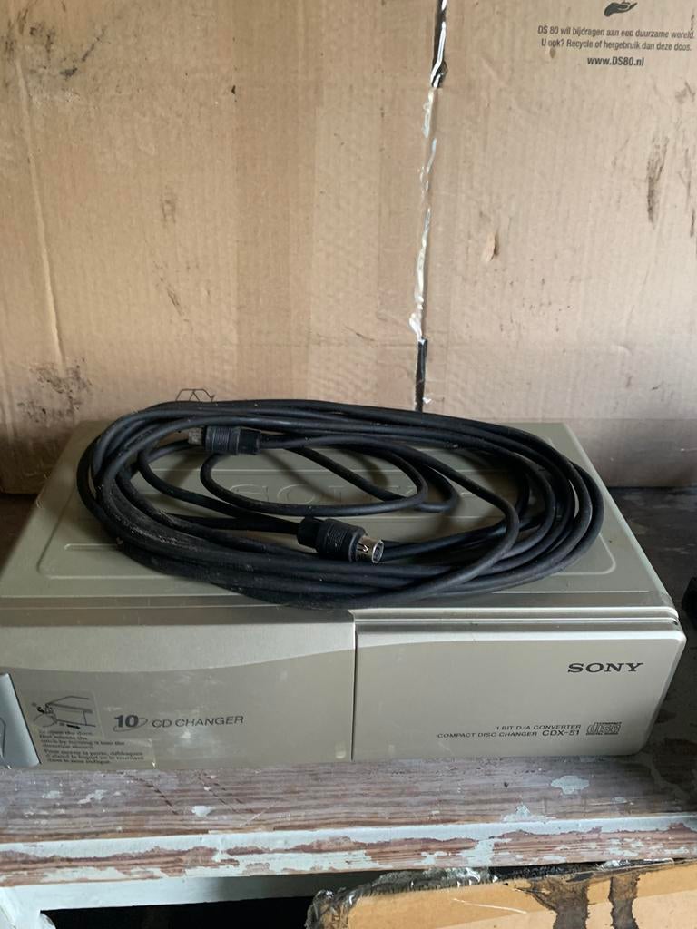 Soni cd wisselaar, Ophalen