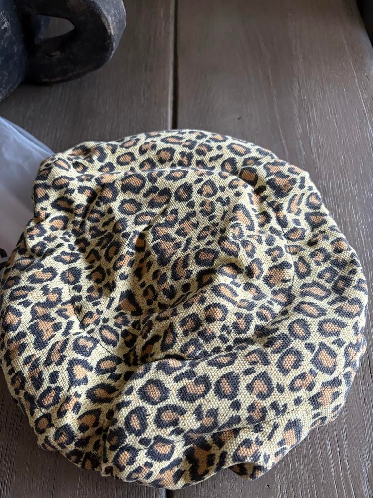 Heatcap heat cap Curly Girl Lijnzaad Luipaardprint, Ophalen of Verzenden, Zo goed als nieuw