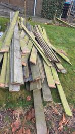 Schuttingplanken, Tuin en Terras, Palen, Balken en Planken, Ophalen, Gebruikt, Planken, Hardhout