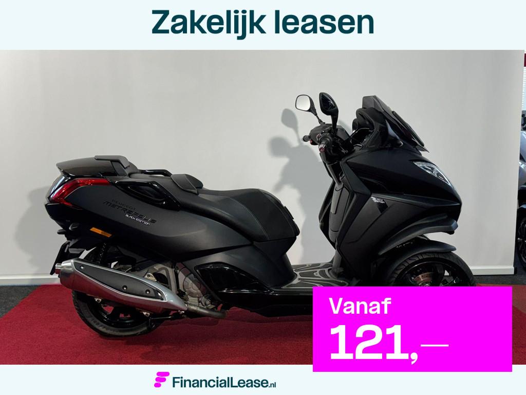 Peugeot Metropolis 400 Black Edition ABS, Scooter, Bedrijf, 399 cc, Traction Control