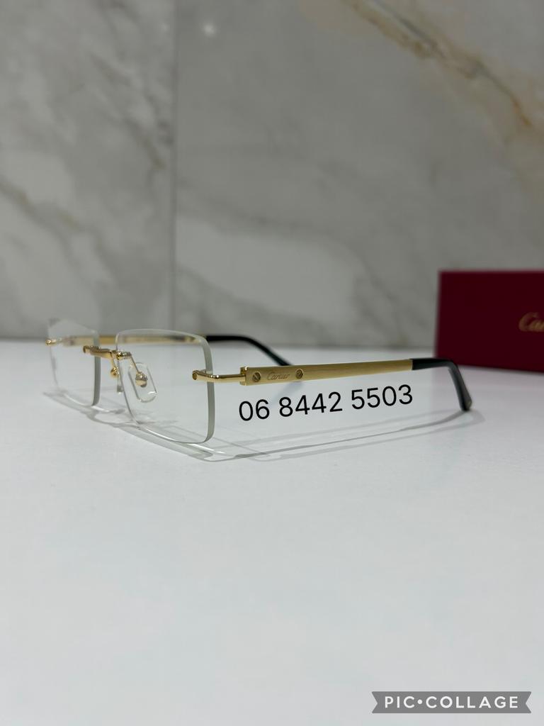 Cartier bril santos transparant | 06 84425503, Sieraden, Tassen en Uiterlijk, Zonnebrillen en Brillen | Heren, Nieuw, Bril, Overige merken