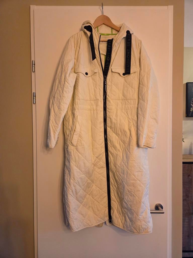 Beaumont tussenjas wit doorgestikt goede staat., Ophalen of Verzenden