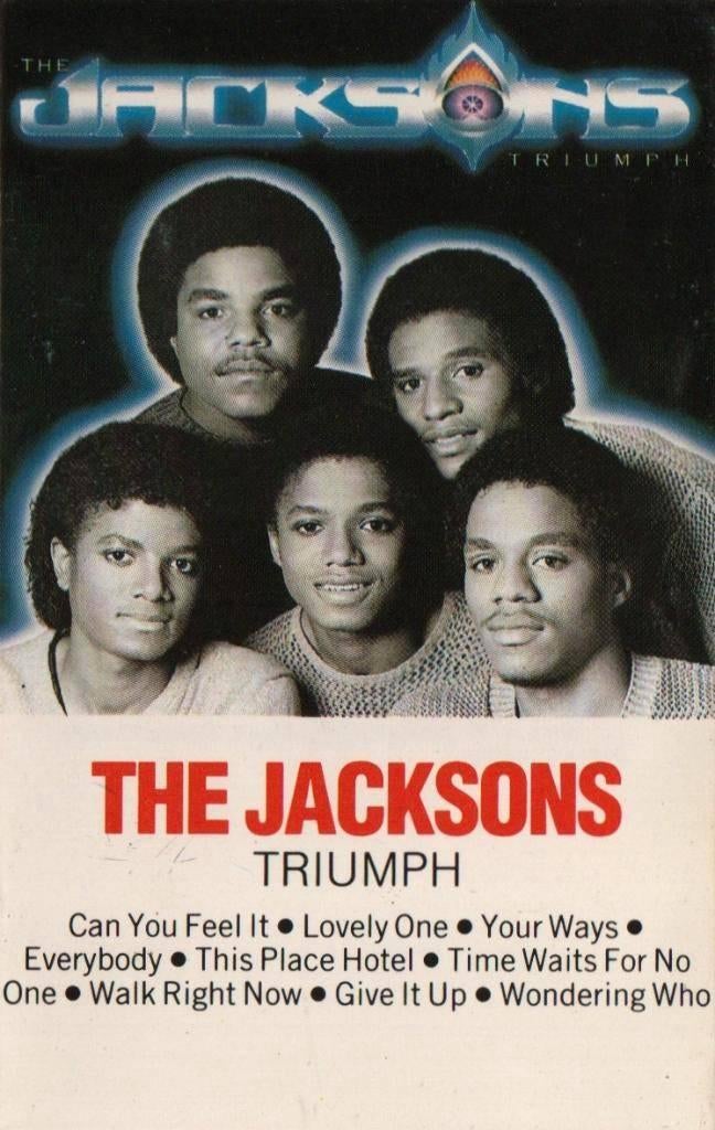 Cassettebandje The Jacksons – Triumph (Michael Jackson), Ophalen of Verzenden, Gebruikt, Pop, 1 bandje