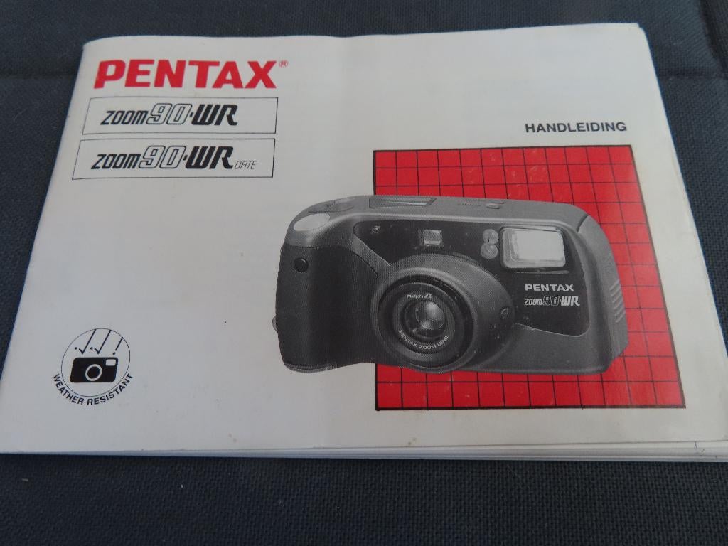 Asahi Pentax zoom 90 gebruiksaanwijzing, Audio, Tv en Foto, Fotocamera's Analoog, Ophalen of Verzenden, Gebruikt, Spiegelreflex