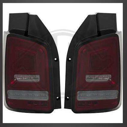 Achterlichten set VW T5 Rookgrijs BJ 2010-2015, Buurserstraat 15 A, 7481 EG,Haaksbergen, Nieuw, Ophalen of Verzenden, Plentycarparts