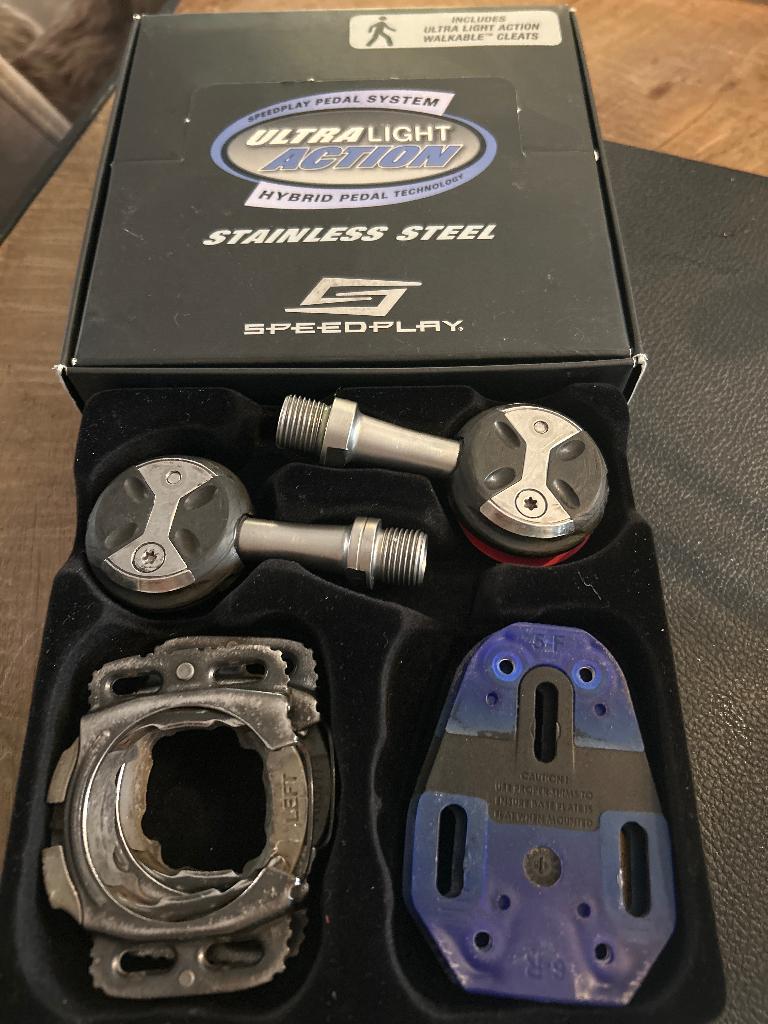 Speedplay pedalen (pre Wahoo), Crankstel of Pedalen, Gebruikt, Speedplay, Staal
