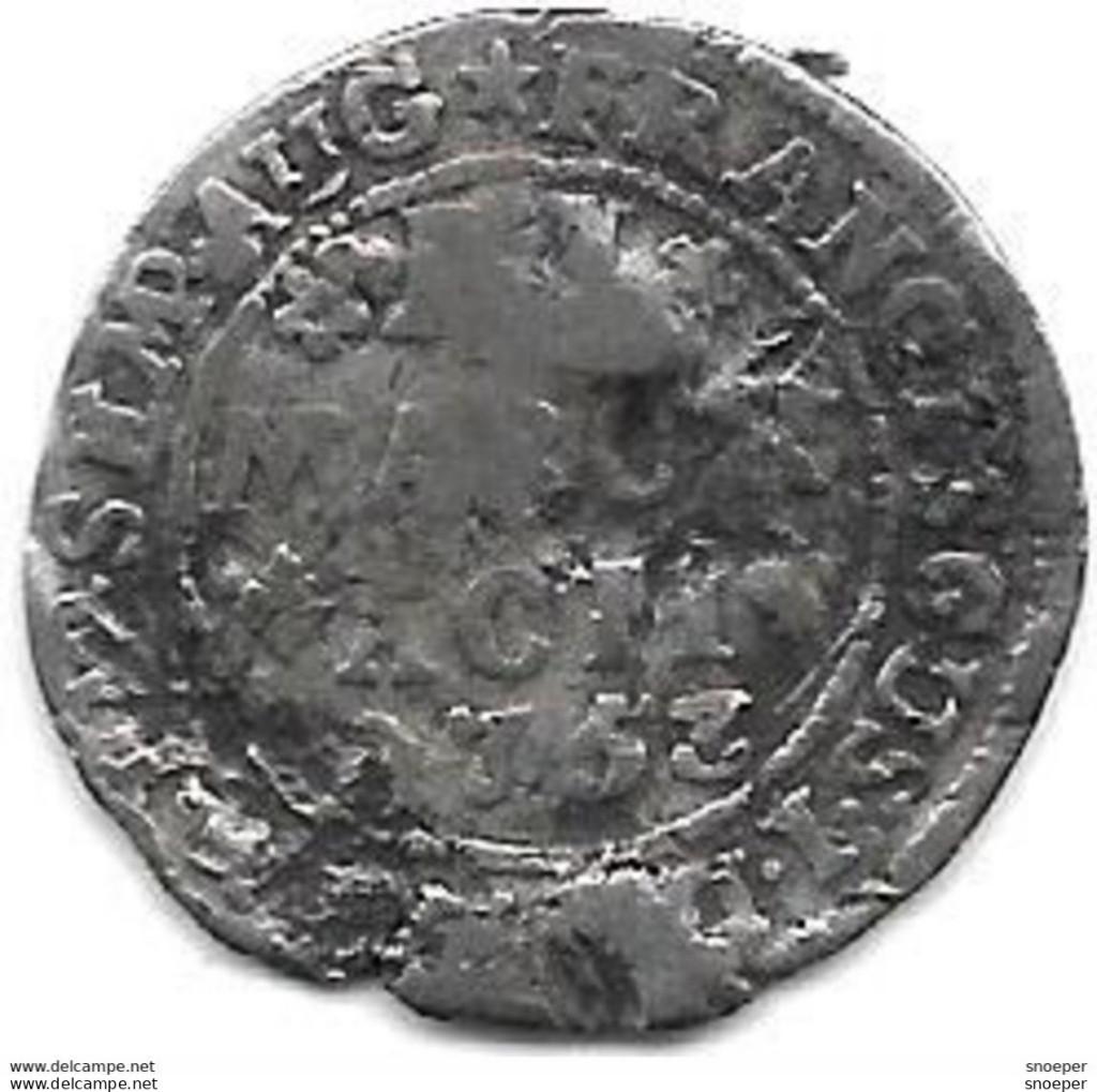 *aachen 2 marck 1753 franciscus I km48 fr, Verzenden, Duitsland, Losse munt