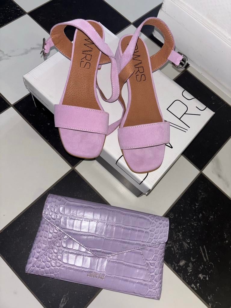 Nieuwe DWRS sandaaltjes mt 37 met bijpassende clutch, Kleding | Dames, Schoenen, Overige kleuren, Nieuw, Sandalen of Muiltjes