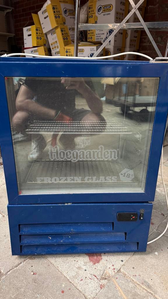 Hoegaarden koelkast - werkt perfect, Ophalen, Minder dan 75 liter, Zonder vriesvak, Gebruikt