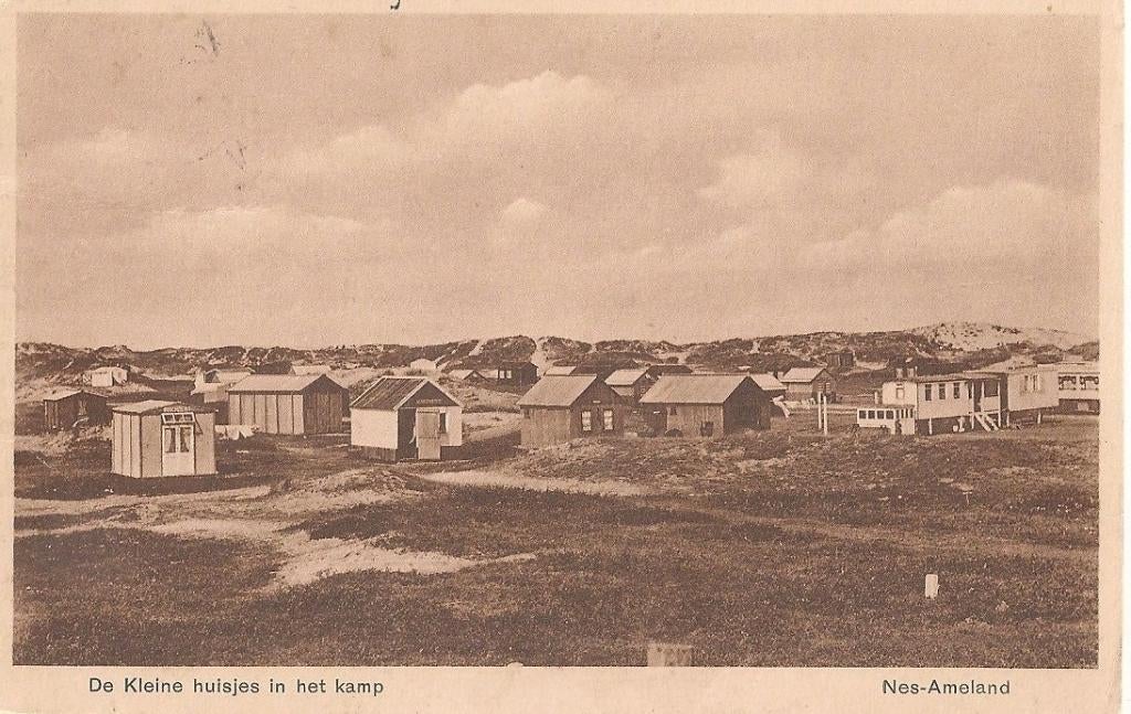 Nes-ameland, Verzamelen, Ansichtkaarten | Nederland, Verzenden, 1920 tot 1940, Gelopen, Waddeneilanden
