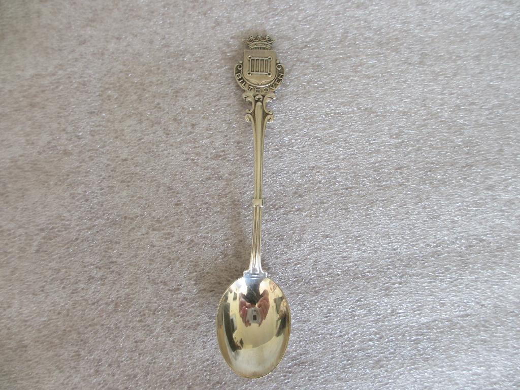 Zilveren lepeltje van Bilthoven, Ophalen of Verzenden, Zilver