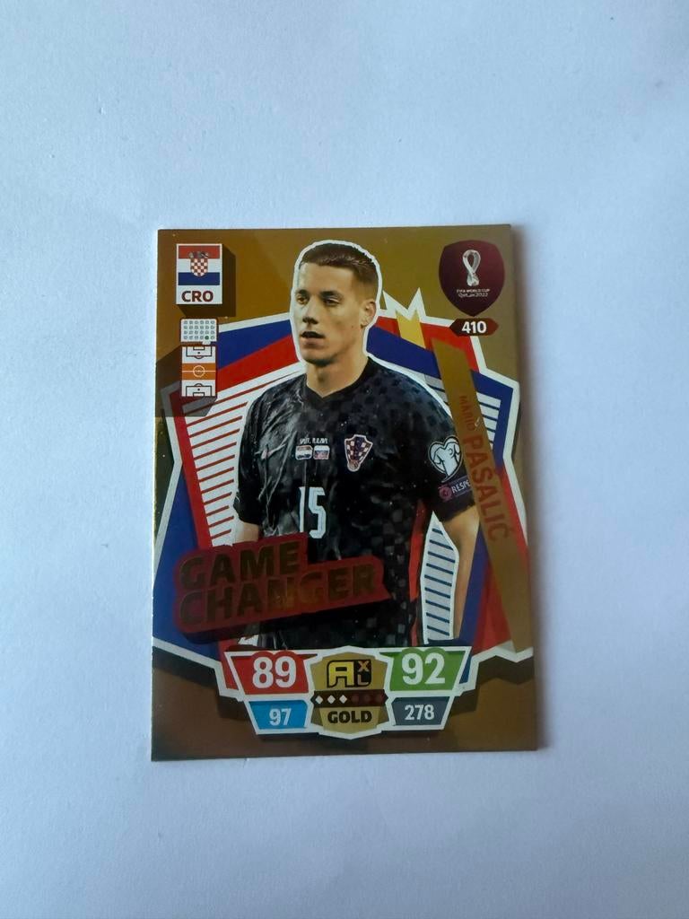 Mario Pašalić Game Changer FIFA World Cup 2022 kaart, Verzamelen, Ophalen of Verzenden, Zo goed als nieuw, Buitenlandse clubs