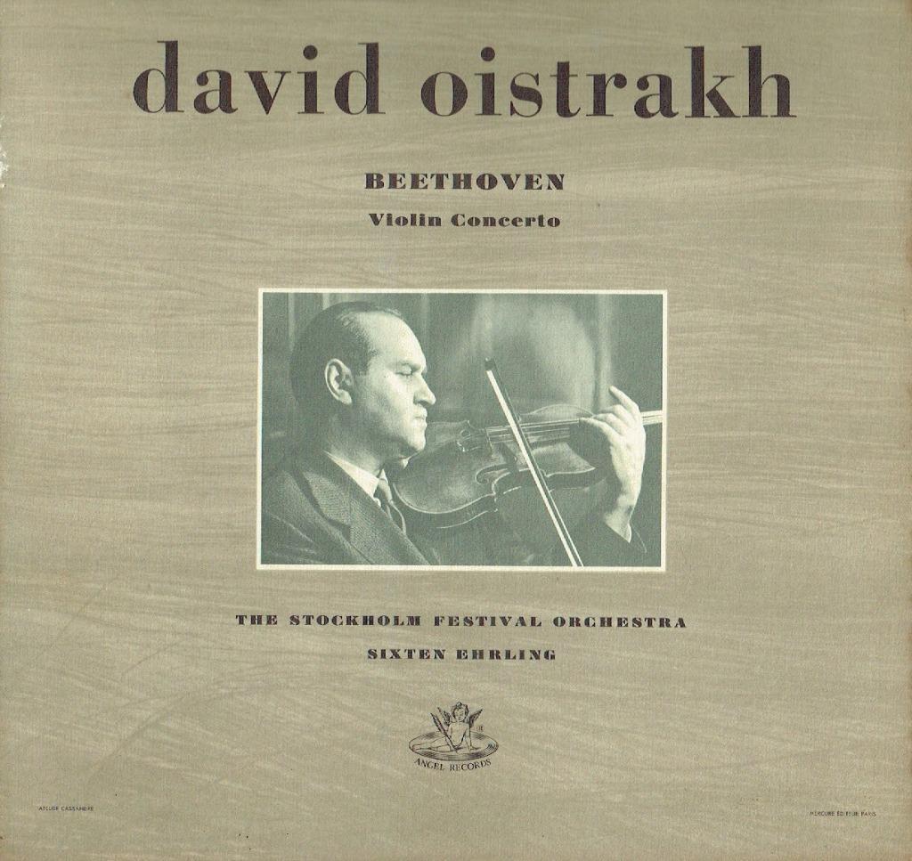 David Oistrach - Violin Concerto In D Major, Op. 61, Ophalen, Kamermuziek, Zo goed als nieuw, 12 inch
