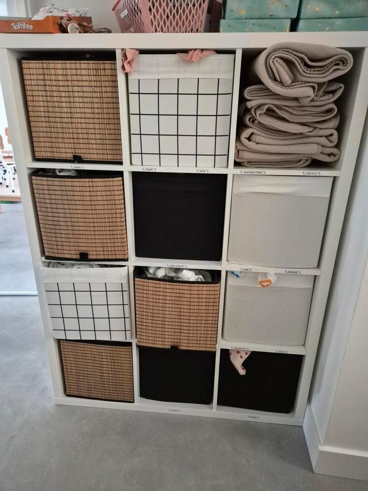 2x IKEA Kallax kasten met 3x4 vakken, Huis en Inrichting, Kasten | Overige, Zo goed als nieuw, Ophalen of Verzenden