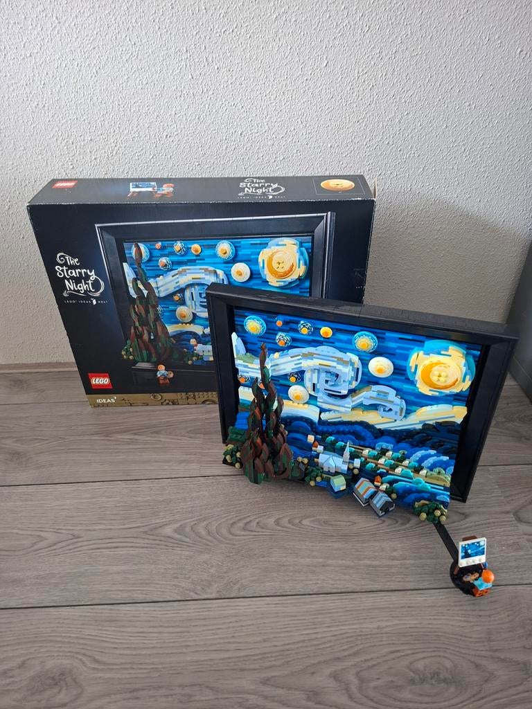 LEGO Ideas 21333 De Sterrennacht van Vincent van Gogh, Kinderen en Baby's, Ophalen, Zo goed als nieuw