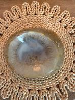 Agaat natuurstenen kom schaal 19x16x7,5cm, Schaal, Ophalen of Verzenden, Zo goed als nieuw, Overige vormen