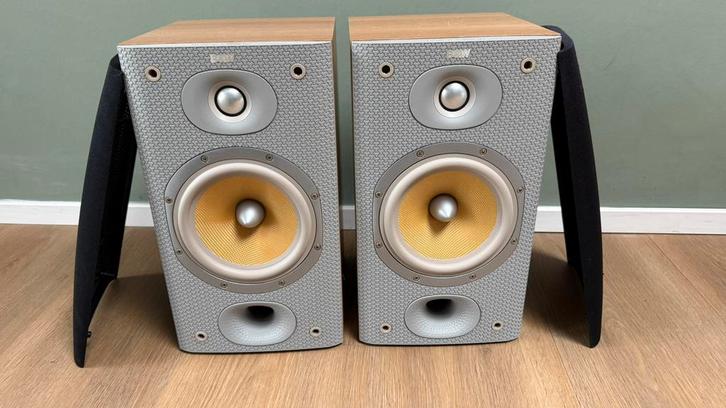 Bowers & Wilkins DM601 S3 - mooie staat, Audio, Tv en Foto, Luidsprekers, Zo goed als nieuw, Front, Rear of Stereo speakers, 120 watt of meer