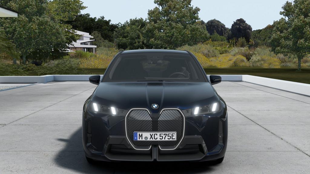 BMW iX xDrive45 M Sport / M Multifunctionele stoelen / Adapt, Auto's, BMW, Automaat, Zwart, IX, Zwart