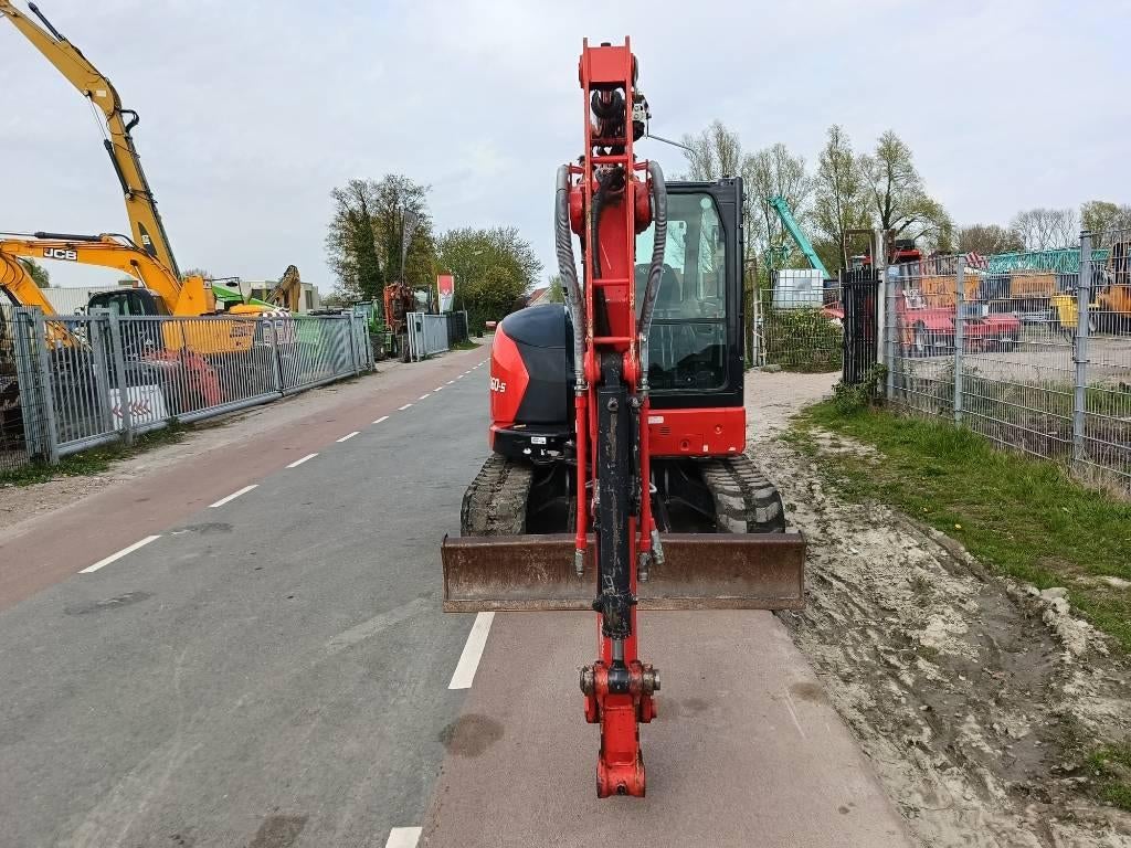 Kubota KX 060-5 minigraver 6 ton 2022 (bj 2022), Zakelijke goederen, Machines en Bouw | Kranen en Graafmachines, Graafmachine