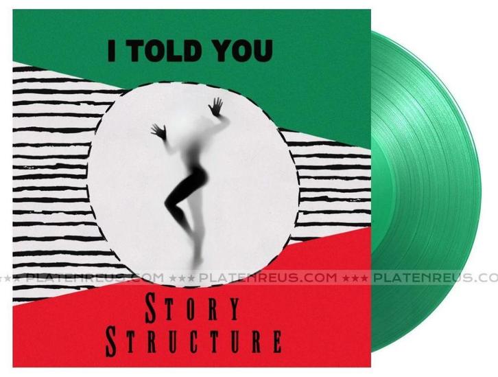 Story Structure I Told You 12" Maxisingle Nieuw Italo Groen, Cd's en Dvd's, Vinyl | Dance en House, Nieuw in verpakking, Disco
