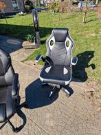 Game bureau stoelen, Huis en Inrichting, Ophalen, Gebruikt, Zwart, Gaming bureaustoel