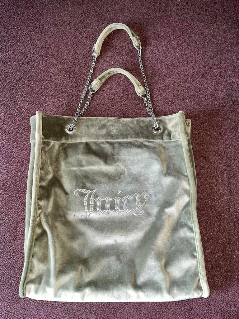 Groene Juicy Couture tas, Sieraden, Tassen en Uiterlijk, Tassen | Damestassen, Ophalen of Verzenden, Nieuw, Groen, Schoudertasje