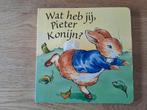 BEATRIX POTTER. WAT HEB JE, PIETER KONIJN? KARTON., Gelezen, Beatrix Potter, Ophalen of Verzenden, 2 tot 3 jaar