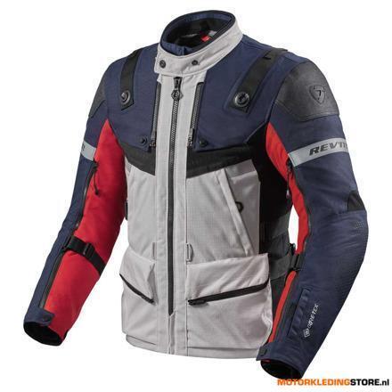 REVIT! Defender 3 GTX Motorjas, Rood-Blauw, Motoren, Kleding | Motorkleding, Ophalen of Verzenden, Nieuw met kaartje