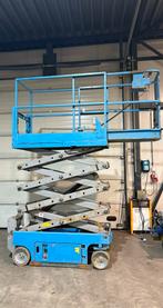 Te huur schaarhoogwerker 8 meter hoog, Ophalen