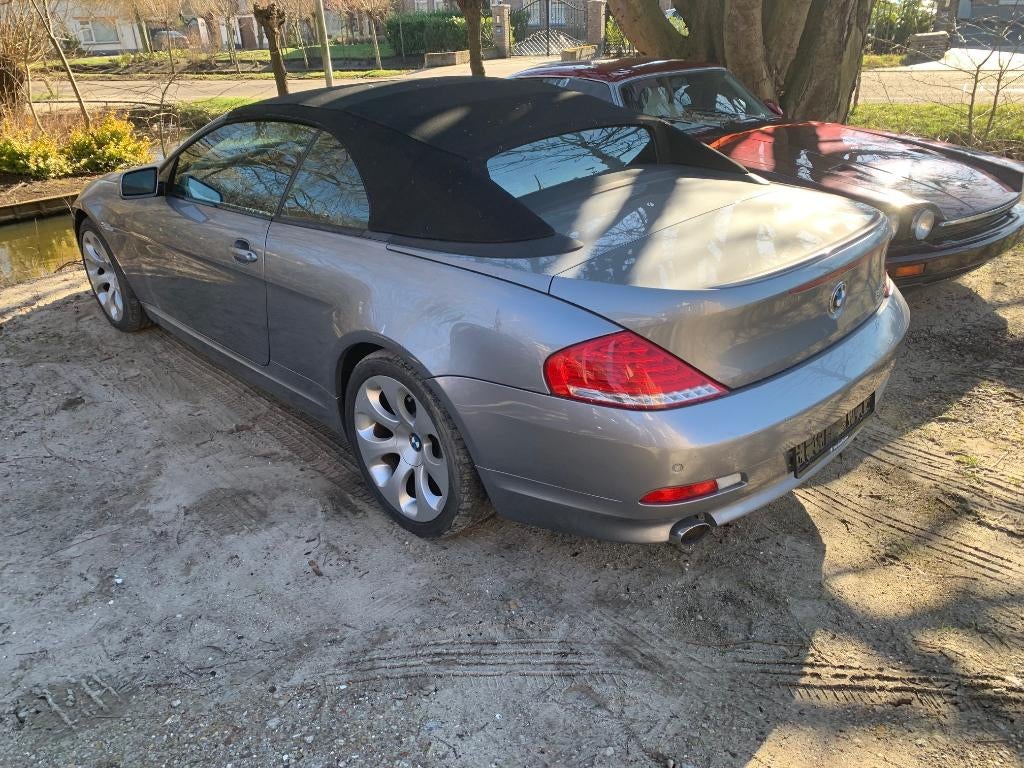 BMW 650i E64  Cabrio sportstoelen Dynamic Drive YOUNGTIMER, Automaat, Euro 5, Achterwielaandrijving, USB