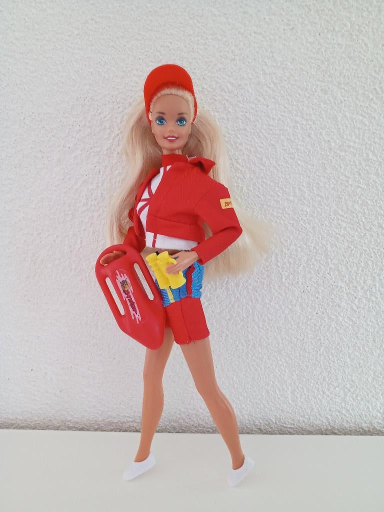 Baywatch Barbie uit 1994, Ophalen of Verzenden, Gebruikt, Pop