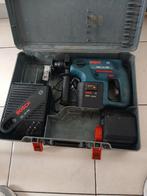Bosch Klopboormachine GBH 24 VHE met 2 accu's en koffer, Gebruikt, Boor- en/of Breekhamer, Ophalen of Verzenden, Minder dan 400 watt
