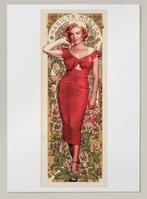 Exclusieve Marilyn Monroe Art Nouveau Mucha Poster, Verzamelen, Posters, Ophalen of Verzenden, Nieuw, A1 t/m A3, Film en Tv