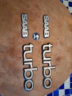 Saab 900 classic emblemen, Ophalen of Verzenden, Gebruikt, Saab