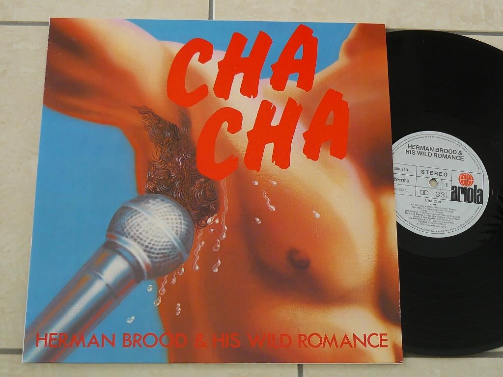 LP Herman Brood & his Wild Romance - Cha cha, Cd's en Dvd's, Vinyl | Rock, Verzenden, Gebruikt, 12 inch, Poprock